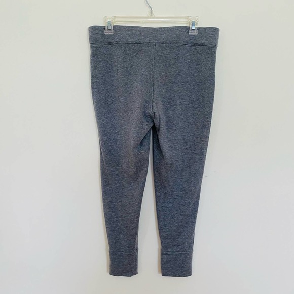 LOFT Lounge Grey Capri Stretch Leggings - Picture 2 of 4